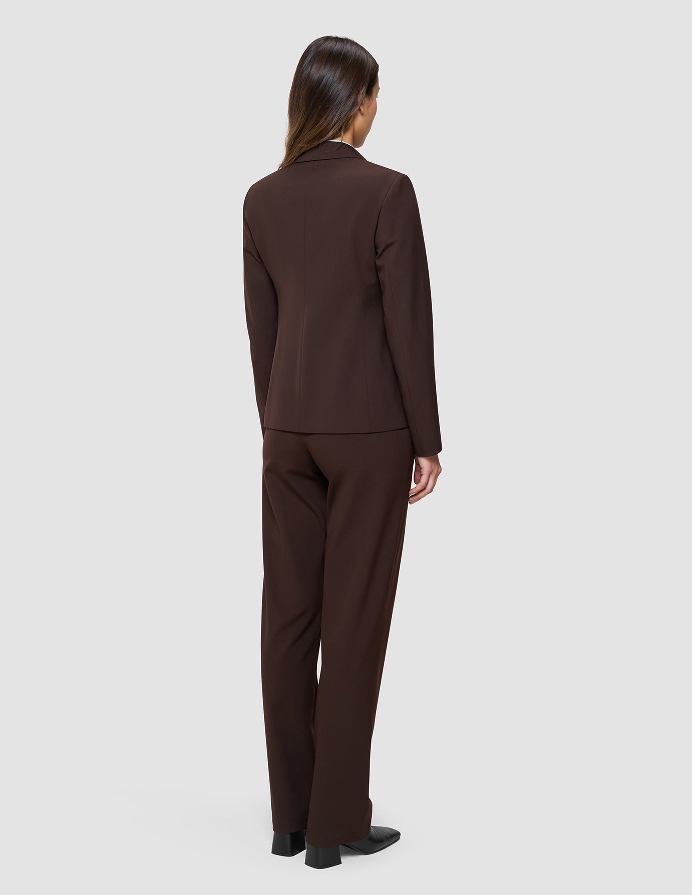Women's Essential Fitted Blazer Espresso